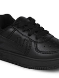 Casual Shoes With Laces - Black