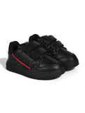 Casual Shoes With Velrco - Black