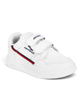 Casual Shoes With Velrco - White