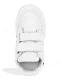 Casual Shoes With Velrco - White