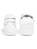 Casual Shoes With Velrco - White