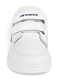Casual Shoes With Velrco - White