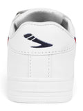 Casual Shoes With Velrco - White