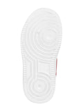 Casual Shoes With Velrco - White