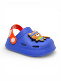 Cartoon Applique Anti-Slip Clogs - Navy Blue