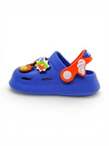 Cartoon Applique Anti-Slip Clogs - Navy Blue