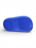 Cartoon Applique Anti-Slip Clogs - Navy Blue