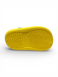 Cartoon Applique Anti-Slip Clogs - Yellow