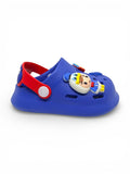 Cartoon Applique Anti-Slip Clogs - Navy Blue