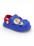 Cartoon Applique Anti-Slip Clogs - Navy Blue