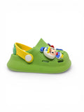 Cartoon Applique Anti-Slip Clogs - Green