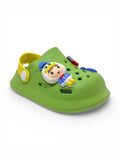 Cartoon Applique Anti-Slip Clogs - Green