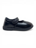 School Shoes With Velrco Closure - Black