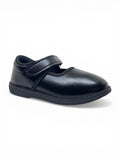 School Shoes With Velrco Closure - Black