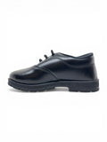 Laced Up School Shoes - Black