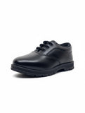 Laced Up School Shoes - Black