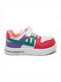 Casual Shoes With Velrco - Red