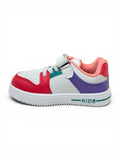 Casual Shoes With Velrco - Red