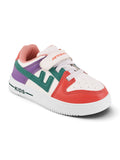 Casual Shoes With Velrco - Red