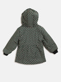 Girls Green Hooded Jacket