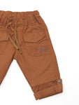 Brown Convertible Cargo Jeans