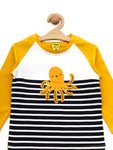 Mustard Octopus Full T-Shirt