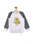 Grey Octopus Sweatshirt