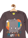 Grey Elephant Full T-Shirt