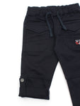 Black Convertible Cargo Jeans