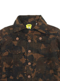 Camouflage Front Open Button Jacket