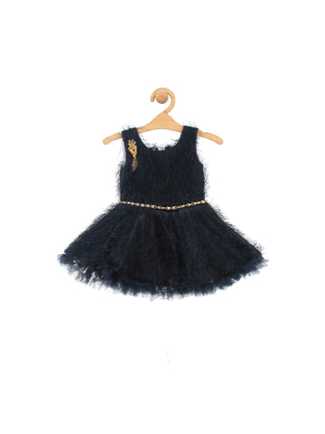 Navy Blue Party Frock