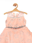 Peach Party Frock