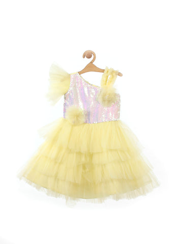 Yellow Party Frock