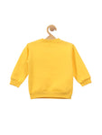 Yellow Fruits Fleece Printed Sweatshirt