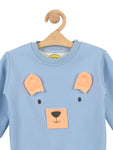 Blue Bear Fleece Sweatshirt