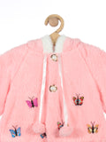 Deep Pink Half Sleeve Shrug