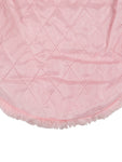 Pink Front Open Sleeveless Girls Jacket