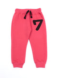 Pink Just 7 Print Tracksuit
