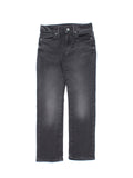 Carbon Black Straight Fit Jeans