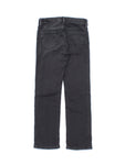 Carbon Black Straight Fit Jeans