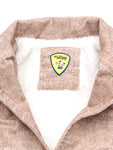 Khaki Front Open Button Jacket