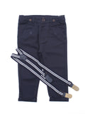 Navy Blue Straight Fit Jeans