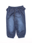 Blue Mild Distressed Comfort Fit Jeans