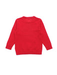 Red Round Neck Christmas Sweater