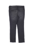 Mild Distressed Straight Fit Jeans - Black