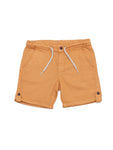 Linen Shorts - Orange