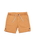 Linen Shorts - Orange