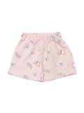 Butterfly Print Shorts - Pink