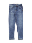 Slim Fit Distressed Jeans - Blue