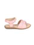 Sandals With Velcro Closure - Pink